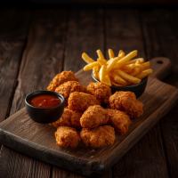 Chicken Chips mit 2 x Dips, 15 Stück